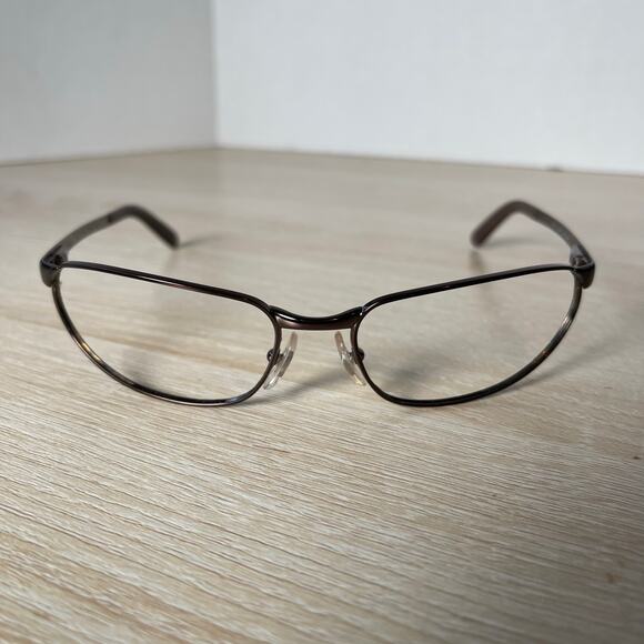 Ray-Ban RB3176 Flight 014/47 Sunglasses FRAMES ONLY Brown Made in Italy 60-17 - Picture 2 of 8